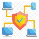 Network Security Network Database Icône