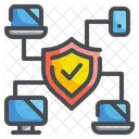 Network Security Network Database Icône