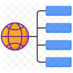 Network Segmentation Icon - Free Download Design & Development Icons ...