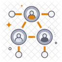Network Segmentation  Icon
