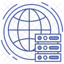 Centralized Database Internet Server Server Network Icon