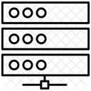 Network Server Database Server Storage アイコン