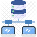 Network Server Server Communication Icon