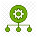 Network Setting Control Interface Icon