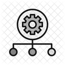 Network Setting Control Interface Icon