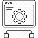 Network Configuration Network Management Setting Icon