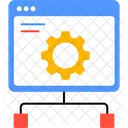 Network Configuration Network Management Setting Icon