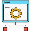 Network Configuration Network Management Setting Icon