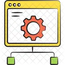 Network Configuration Network Management Setting Icon