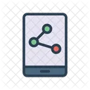 Network Sharing Mobile Icon