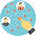 Network Structure Icon