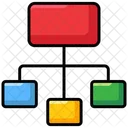 Network Structure Folder Structure Algorithm Icône