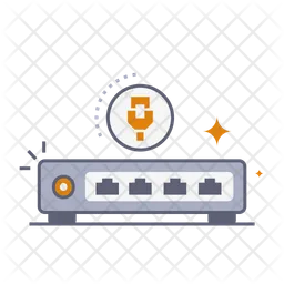 Network Switch  Icon