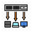 Network Switch Data Icon