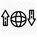 Network Traffic  Icon