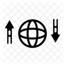 Network Traffic Network Security Network Infrastructure Icon