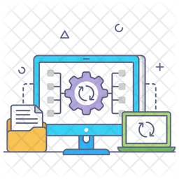 Network Workflow  Icon