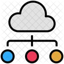 Cloud Computing Networking Icon