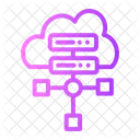 Networking Server Cloud Storage Icon