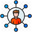 Networking Connections Relationships Icon