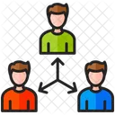 Networking Connections Relationships Icon