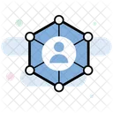 Communication Networking Network Nodes Icon