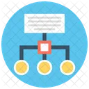 Networking Workflow Programming Process Icon