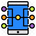 Smartphone Networking Connection Icon