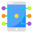 Smartphone Networking Connection Icon