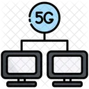 Networking 5 G Internet Icon
