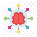 Networking Brain Connection Icon