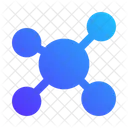Networking Social Network Circles Icon