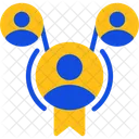 Networking Badge Networking Event Professional Connections Icon