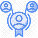 Networking Badge Networking Event Professional Connections Icon