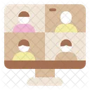 Corporate Networking Professional Development Business Relationships Icon