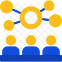 Networking Event Socializing Professional Gathering Icon