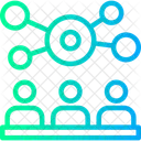 Networking Event Socializing Professional Gathering Icon