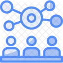 Networking Event Socializing Professional Gathering Icon