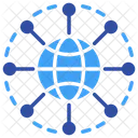 Networking Building Professional Icon