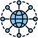 Networking Building Professional Icon