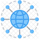 Networking Building Professional Icon