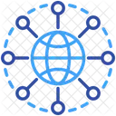 Networking Building Professional Icon