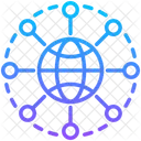 Networking Building Professional Icon