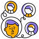 Business Communication Connection Icon