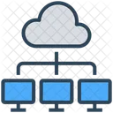 Cloud Computing Networking Icon