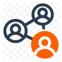 Networking Professional Connections Business Contacts Icon
