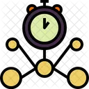 Networking Time  Icon