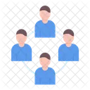 Cloud Business Man Icon