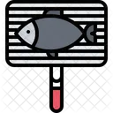 Netz Fisch Grill Symbol