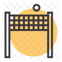 Netz Volleyball Spiel Symbol